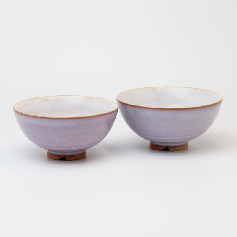 萩むらさき組茶碗（化粧箱）｜萩焼窯元 萩陶苑 椿秀窯 ギフト