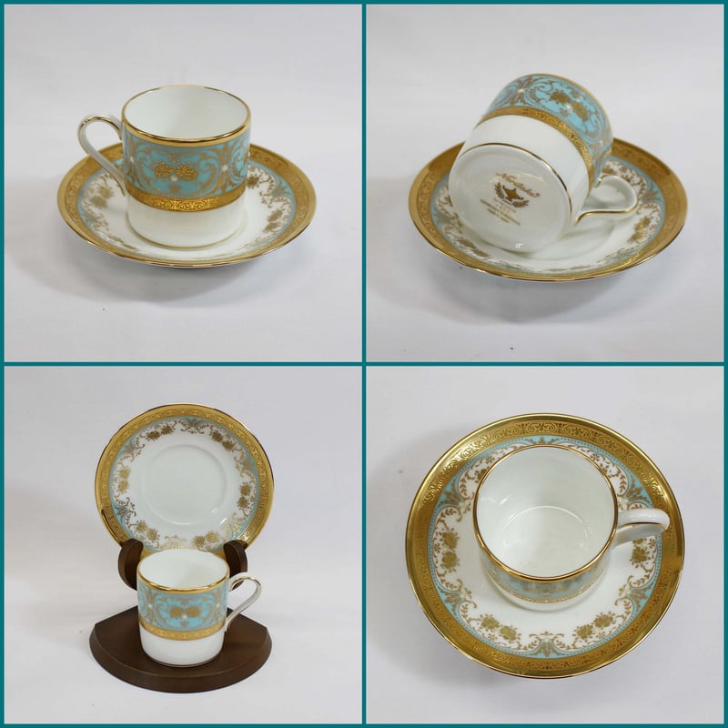 特選品 ノリタケ コーヒー碗皿アソート五客セット BONE CHINA ボーン