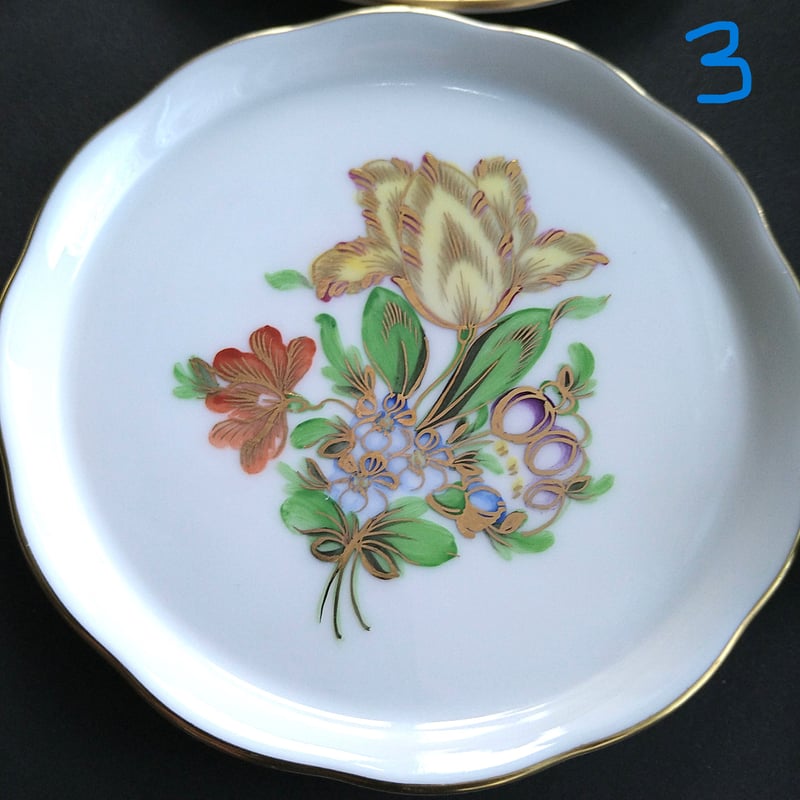 Herendヘレンドの小さなお皿もしくはコースター直径約10㎝D