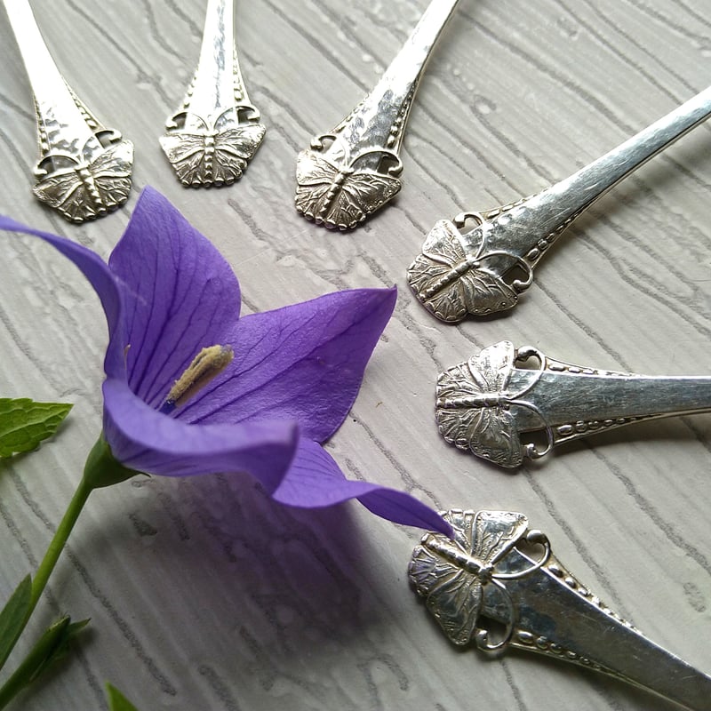 1930～1970年 C.V.L＆Co デンマークのシルバースプーン6本セット