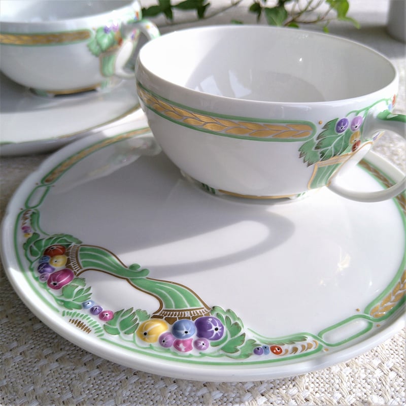 KPMベルリンのケレスカップソーサー/KPMBerlin Ceres cup and sauc