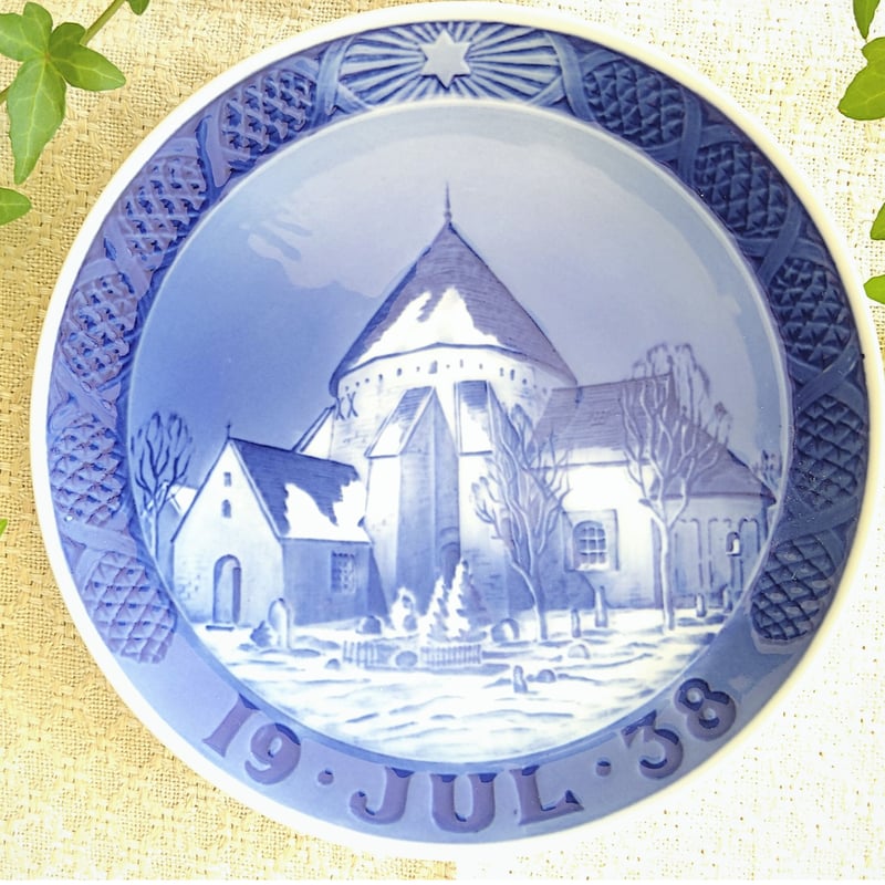 RoyalCopenghagenのイヤーズプレート1938年(昭和13年） | アンティーク