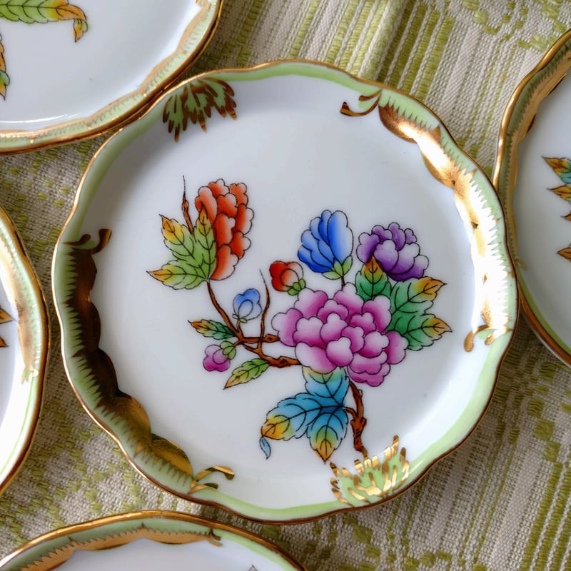 Herendヘレンドの小さなお皿もしくはコースター直径約10㎝D