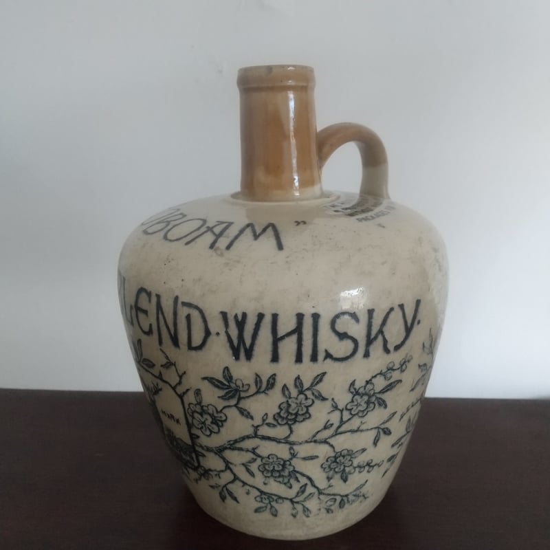 英国 アンティーク 陶器ウイスキーボトル | Portobello 2nd