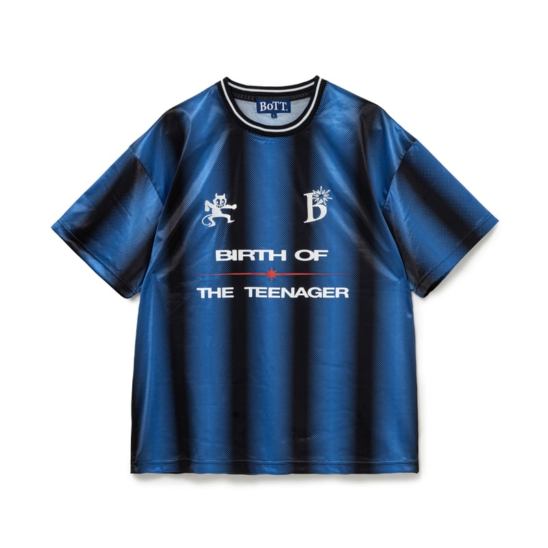 BoTT / GRADIENT SOCCER SHIRT / BLACK | Sophomore