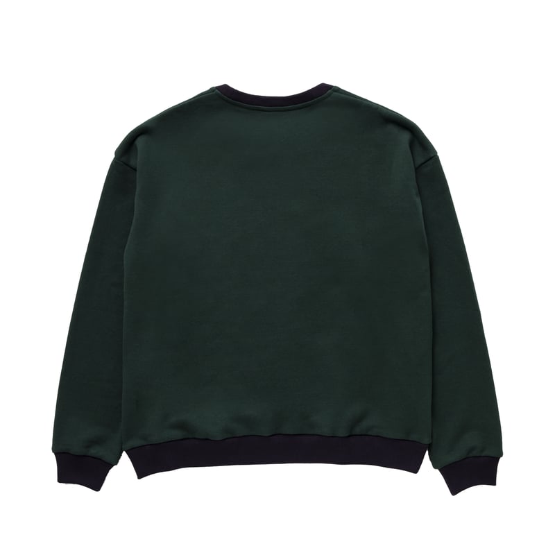 BoTT x UMBRO / CREW NECK / GREEN | Sophomore