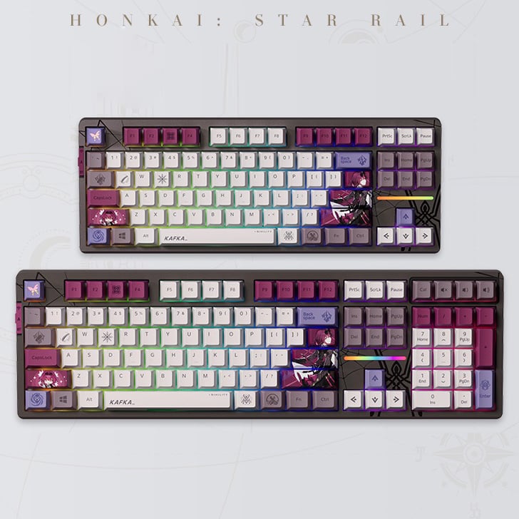 崩壊：スターレイル miHoYo カフカバックライトメカニカルキーボード