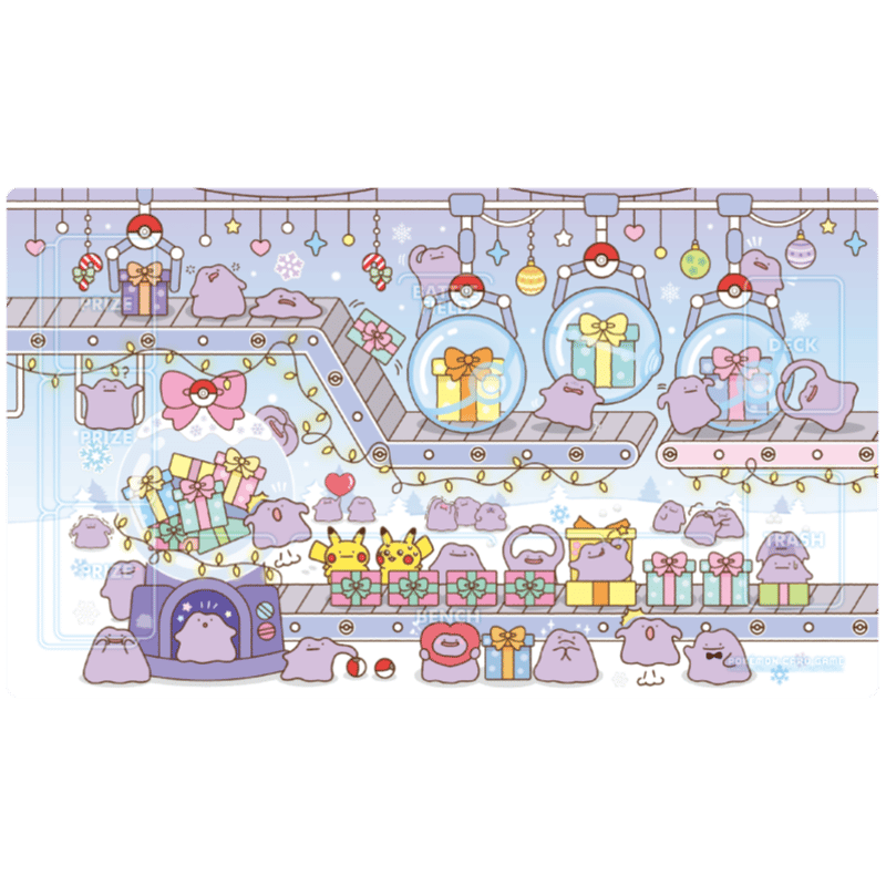 韓国 メタモン ポケモンカードゲーム プレイマットセット&非売品クリア