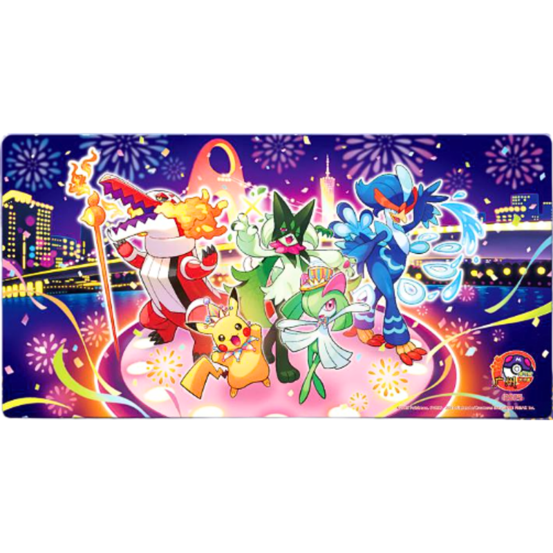 中国大会限定 2025 ポケモン マスターズ広州 プレイマット【パルデア御