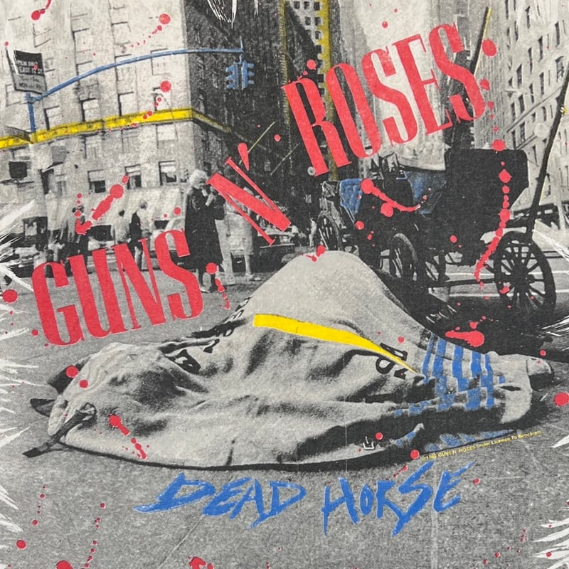 GUNS N' ROSES 1992 DEAD HORSE OVP WHITE BROCKUM