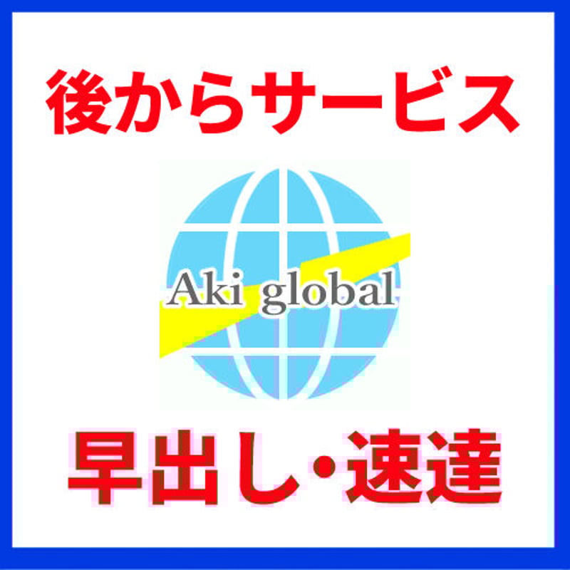 速達料金 | Aki global
