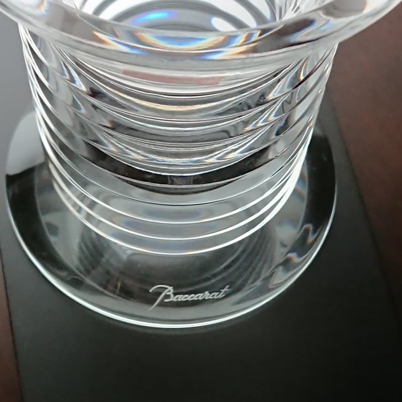 フランス製＜バカラ＞ フラワーベース・ラランド₌レア廃盤品