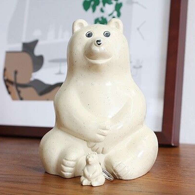 Polar Bear ポーラーベア / 白くま貯金箱 | リスノ雑貨店
