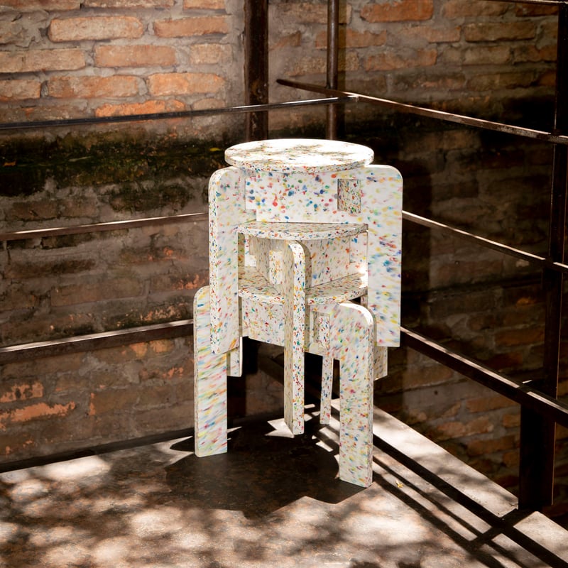 STREET STOOL (Terra)組み立て前｜Mãi | 大阪中之島美術館ミュージアム