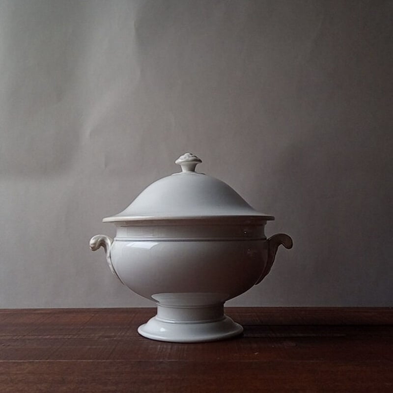 フランスアンティーク 白いスーピエール 3 | フランス アンティーク