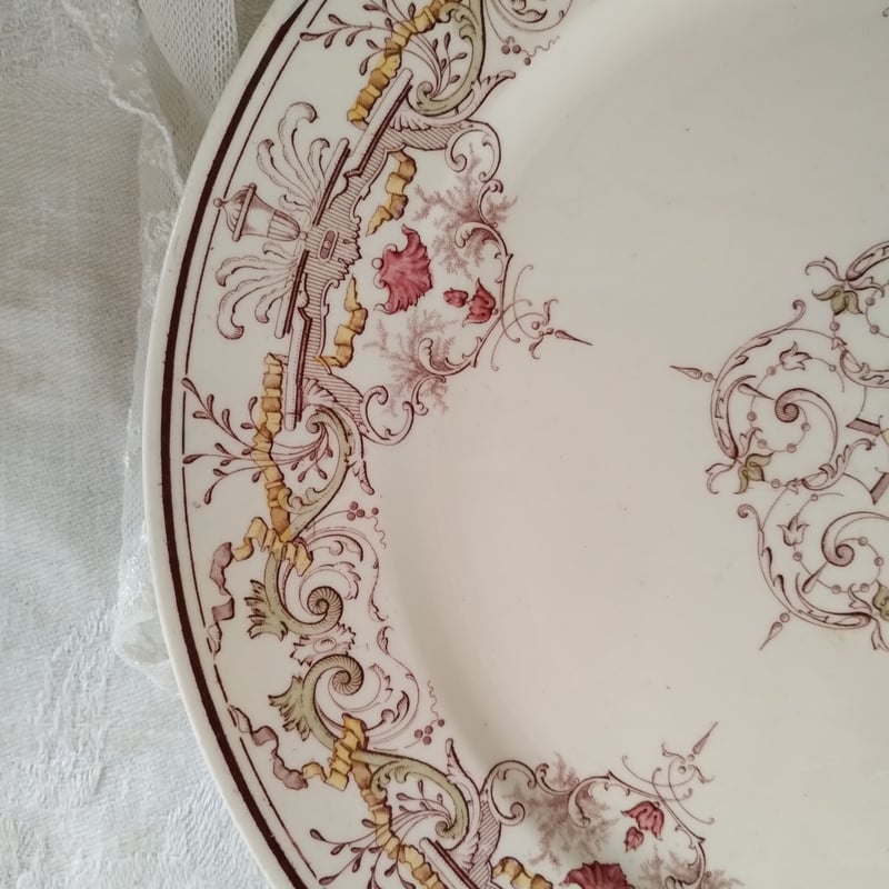 フランスアンティーク エミールブルジョワの大皿 | フランス