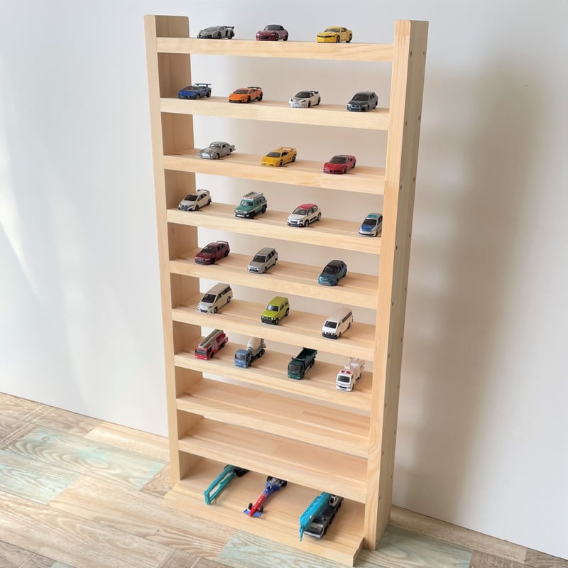 ハーフサイズ10段 ナチュラル【シンプル溝ありタイプ】【2026年3月中旬