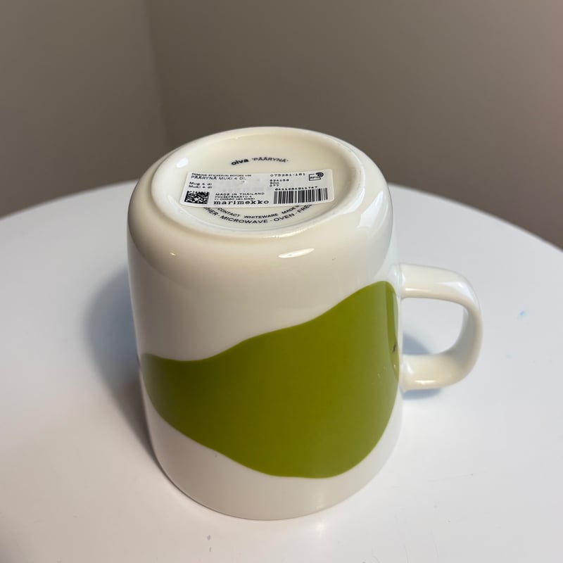 新品】マリメッコ marimekko パーリナ PAARYNA 洋梨 マグカップ 400ml