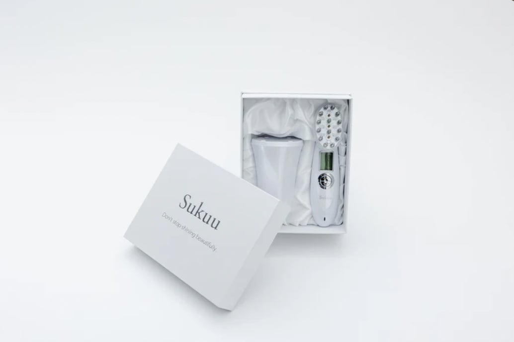 たるみ解消！】MAHHA エイジング美顔器（顔・頭皮・ボディ用電気針