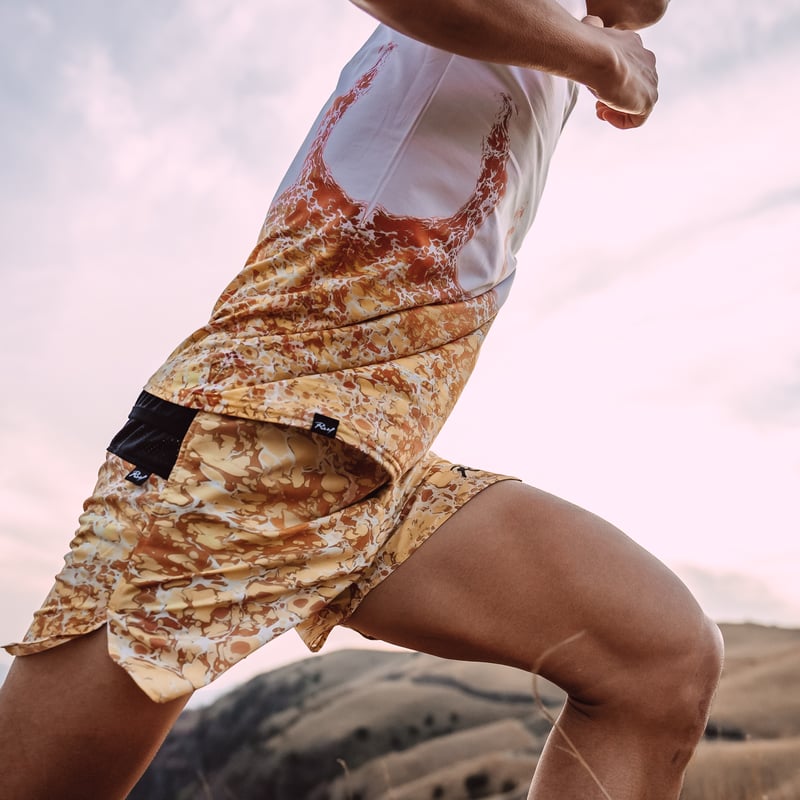 5 Pocket Race Short Pants #1 Marbling | Ruy