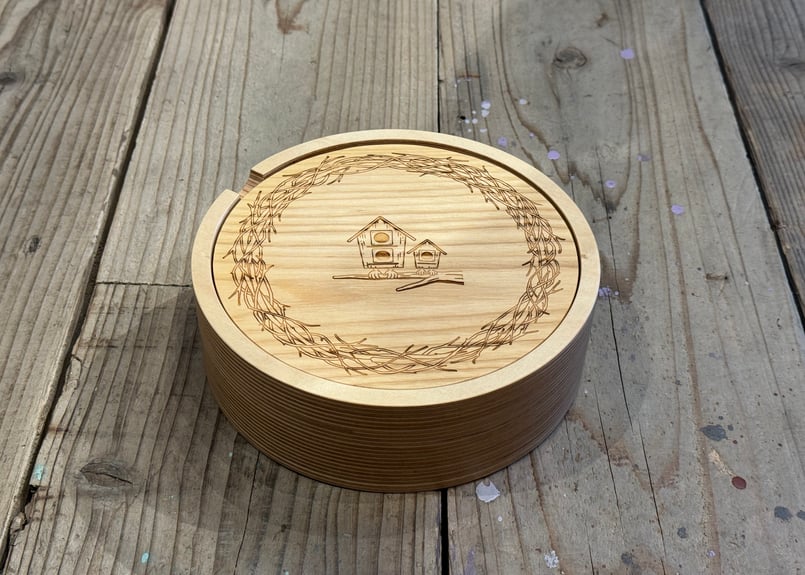 MOUNTAIN RESEARCH】STASH CONTAINER FOR WOOD LID