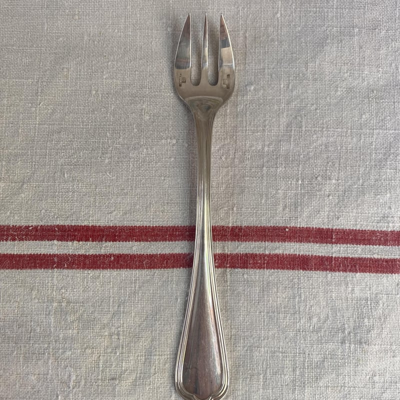 フランス アンティーク クリストフルオイスターフォーク 1本 | bonjour