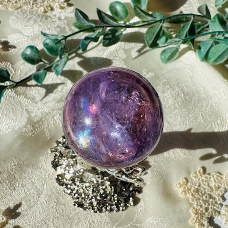 ◇アイリスアメジストのスフィア | 天然石と雑貨のお店 Angel's voice