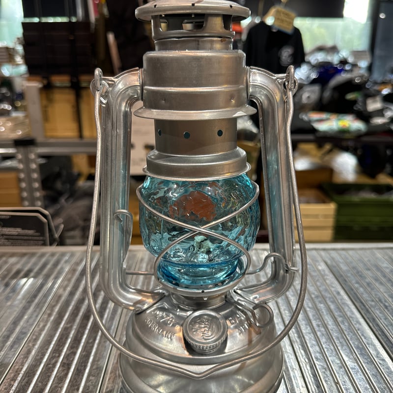 燈人オリジナル耐熱琉球ガラスグローブ（水色）DIETZ78、76