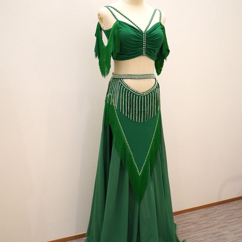 即日発送】ベリーダンスコスチューム グループ衣装 ハフラ 944