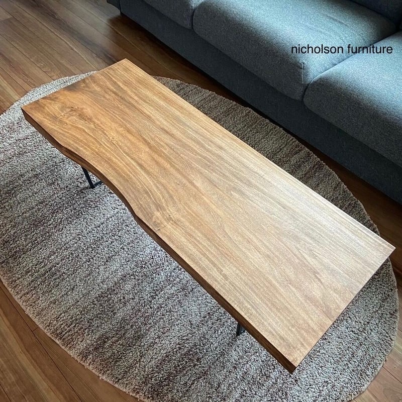 1点物 】一枚板 ローテーブル シナ材 | ニコルソン家具店