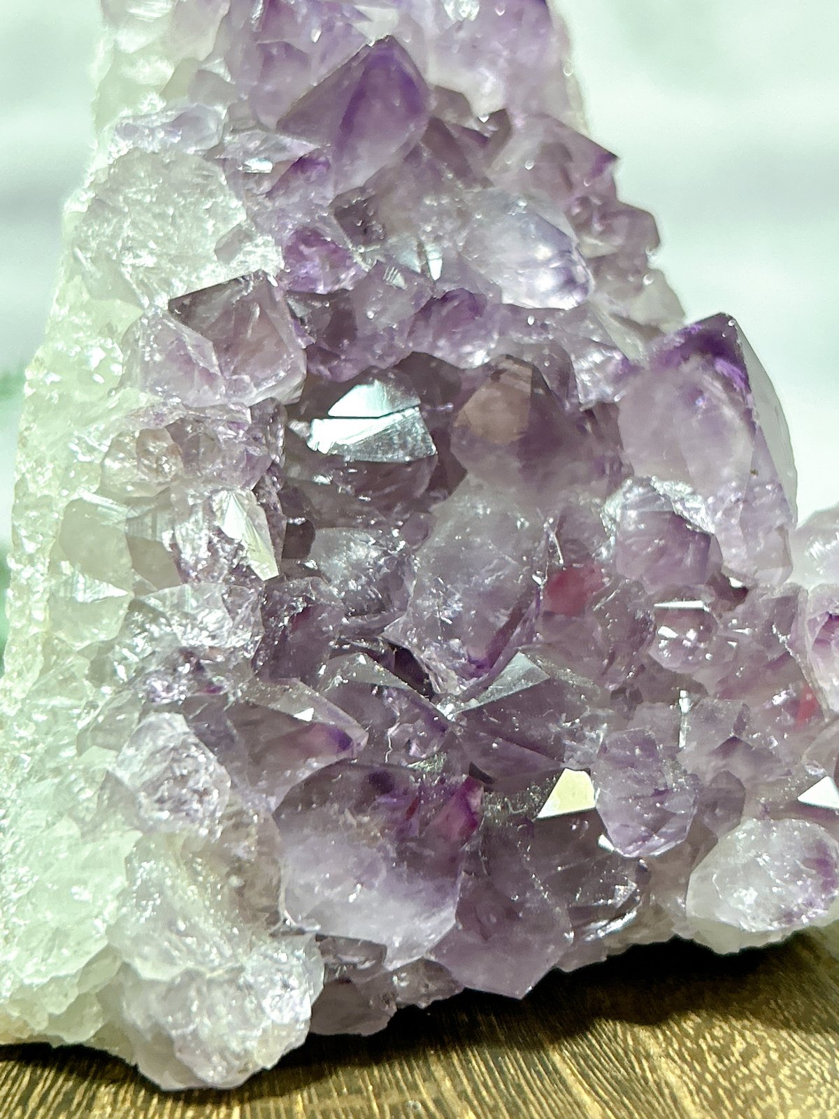 ウルグアイ産 アメジストクラスター | 霽月洞-seigetsudou-鉱物装身具