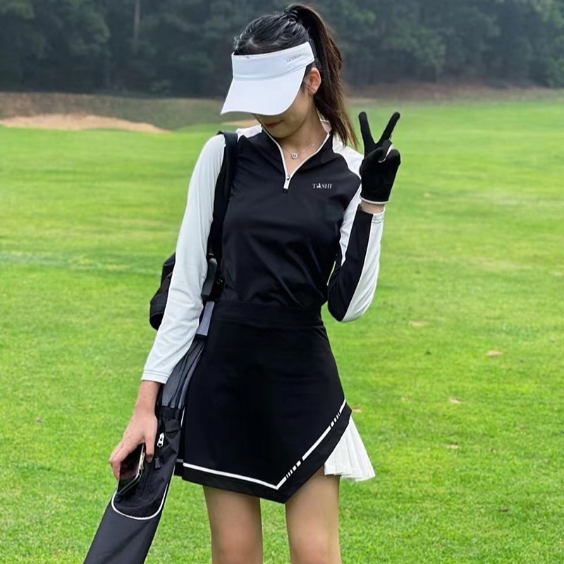 予約商品】 ゴルフウェア 上下セット セットアップ ゴルフファッション