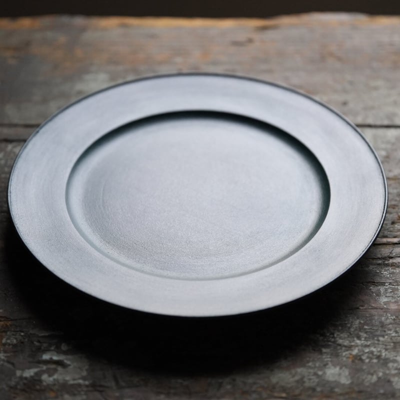 色漆リム皿_青 / 富井貴志 | gallery yaichi