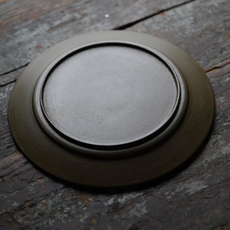 色漆リム皿_黄 / 富井貴志 | gallery yaichi