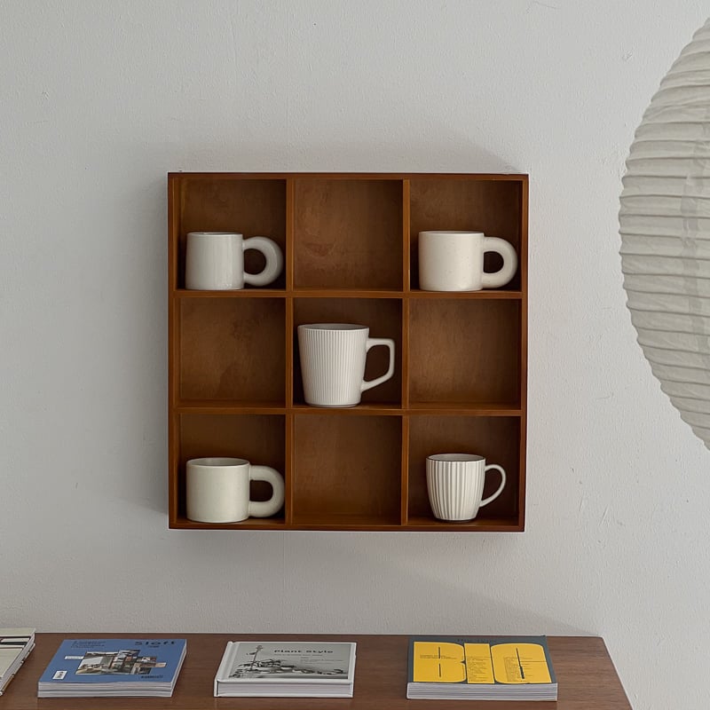 予約販売5月中旬～5月下旬頃発送予定 wallrack-03050 天然木 カップ