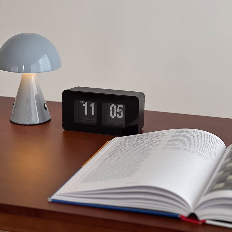 clock-03081 フリップ テーブルクロック パタパタ時計 静音 | ART OF BLACK