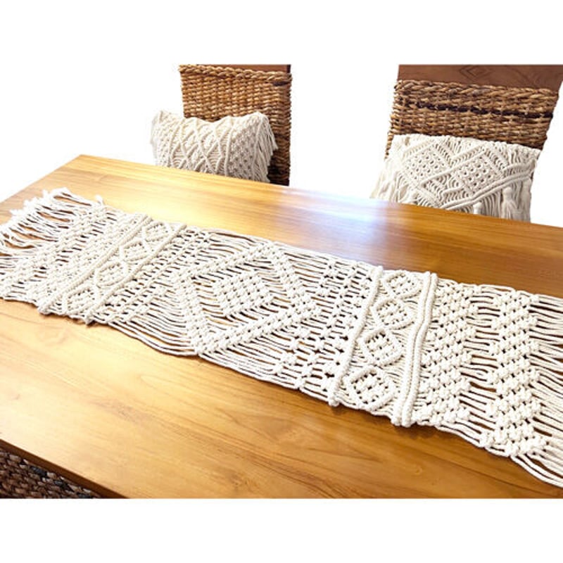 マクラメ テーブルランナー A | インテリアショップPasar