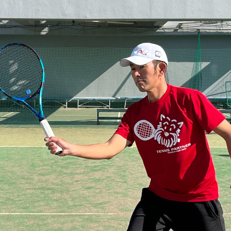 ユニセックス・男女兼用】半袖ドライTシャツ【レッド】 | テニスパートナー