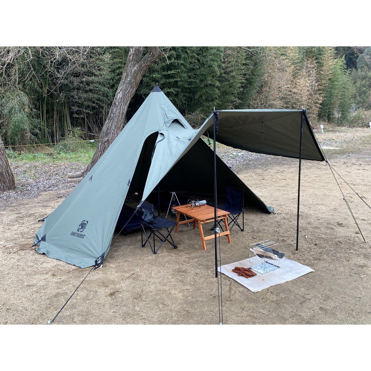 2人用キャンプセット | TENIE FEELS