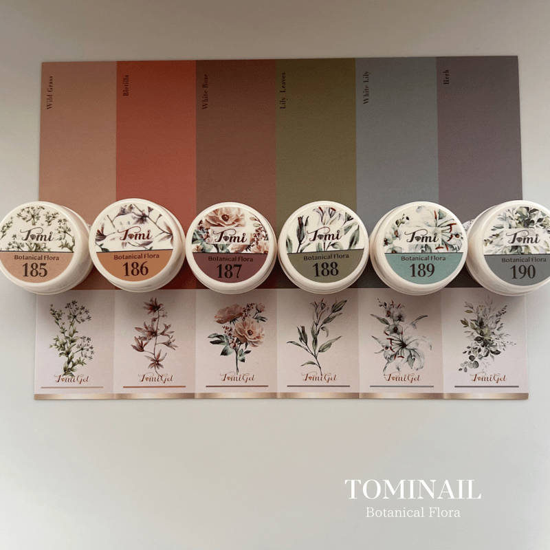 Botanical Flora set 12color | tominail.japan