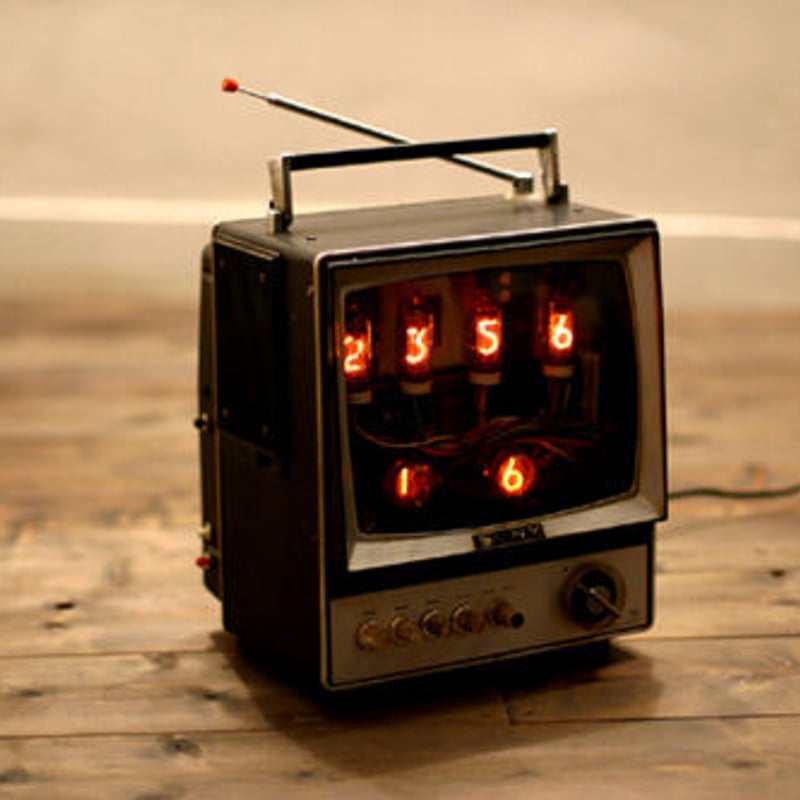 6桁表示・ニキシー管時計キット（HVPS付属） | BLACK BOX BUZZ