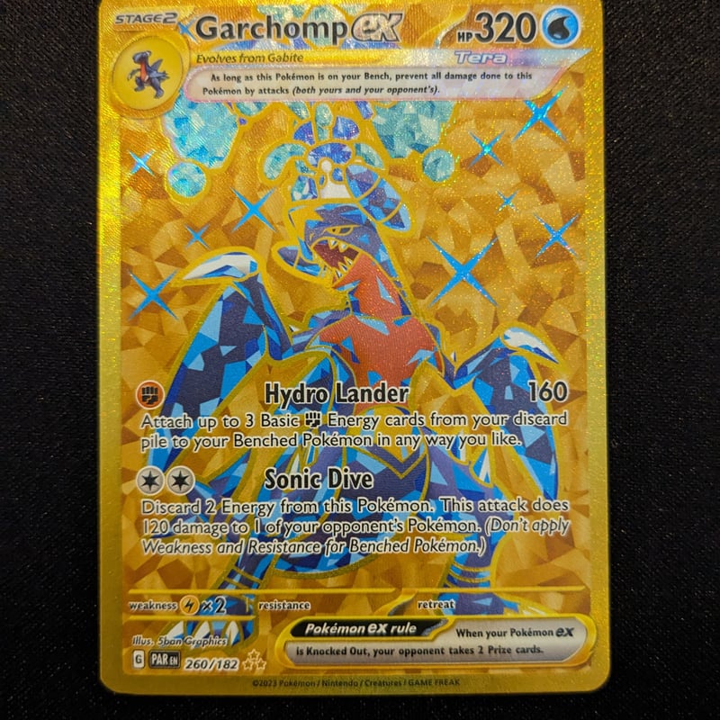 状態A】Paradox Rift ガブリアスex Hyper Rare（UR） | 海外版ト