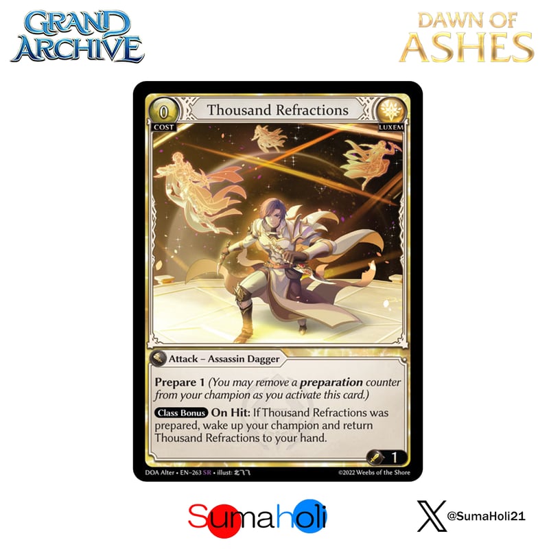 Grand Archive Luminous Quartz Foil PR ① 状態A】Grand ArchiveTCG