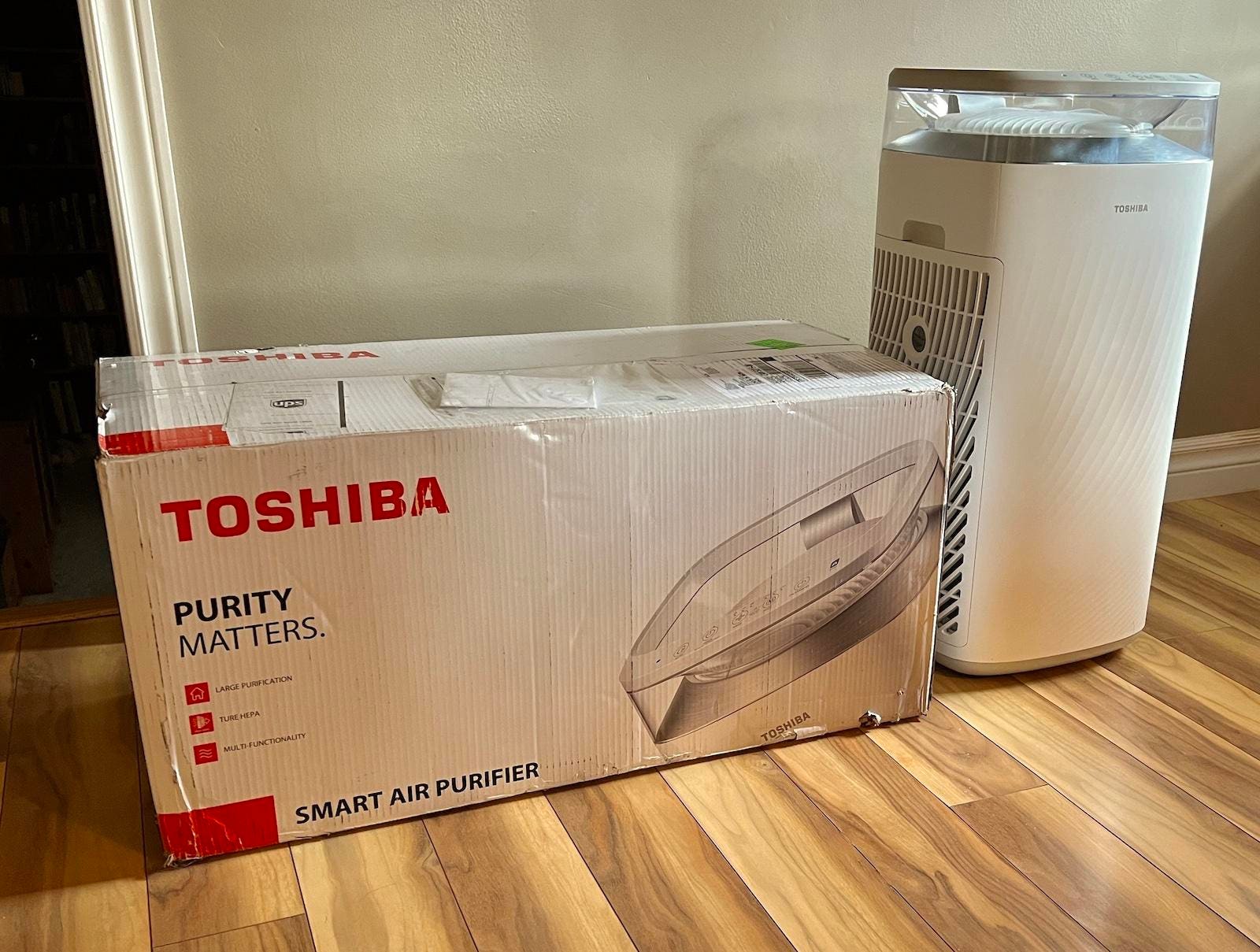 Review: Toshiba CAF-Z85US(W) Smart Air Purifier For Large Rooms