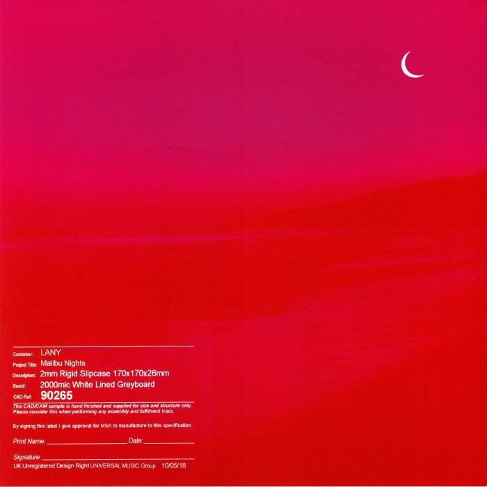 LANY - Malibu Nights レコード at Juno Records.