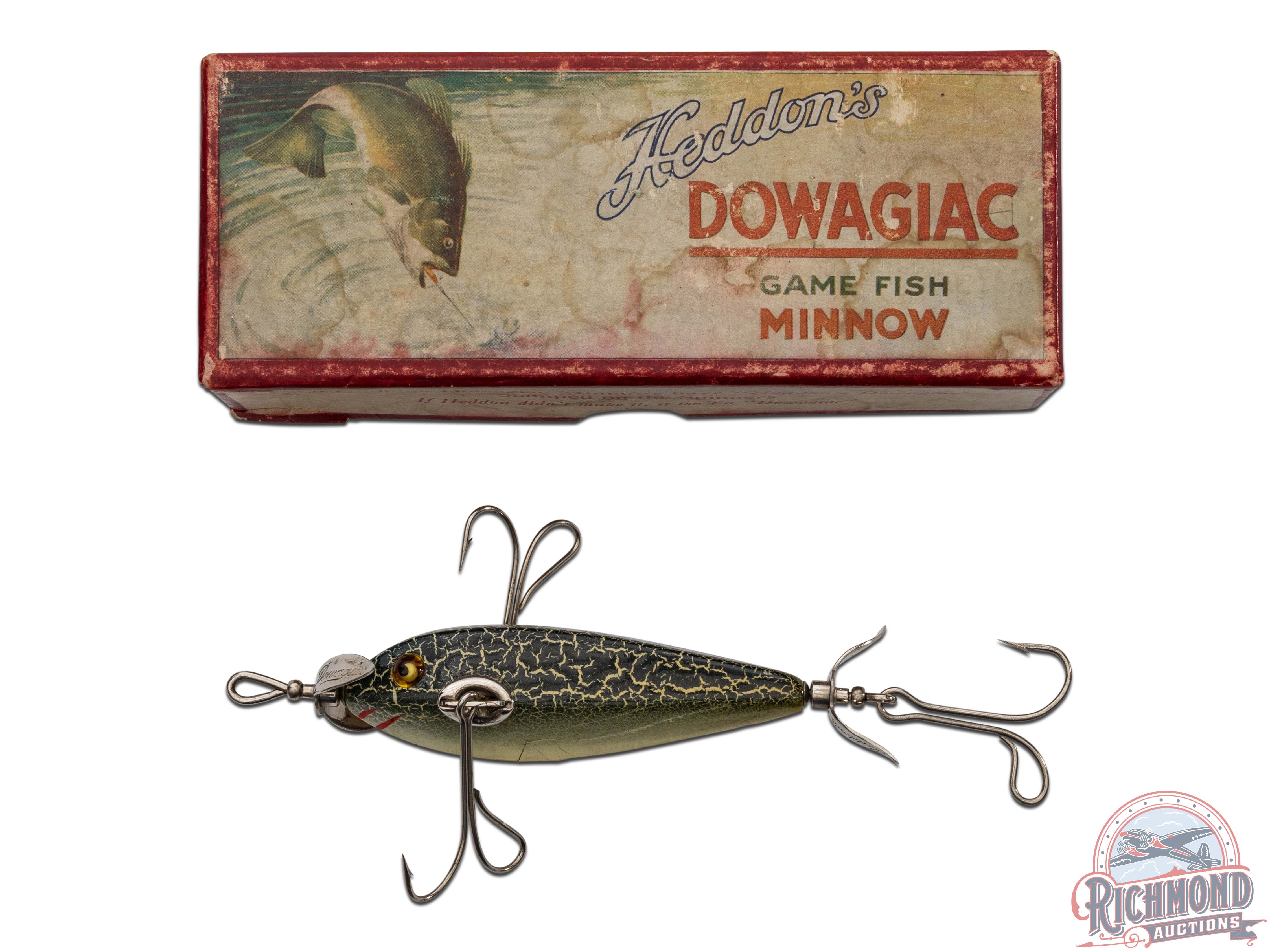 Heddon Dummy Double #1500 Fishing Lure | Richmond Auctions