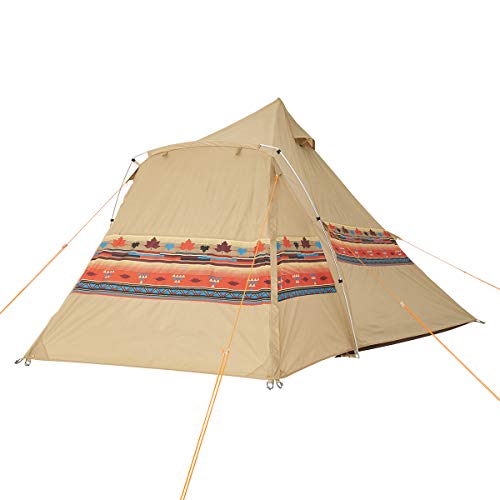 ロゴスの新作テントはゆったり前室付き！ ワンポールで組み立ても撤収