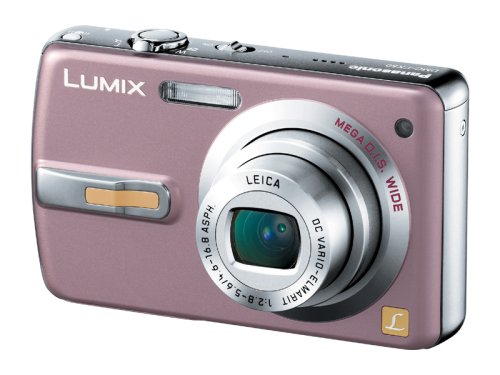 Panasonic Digital Camera LUMIX FX50 7.2 MP Pink DMC-FX50-P