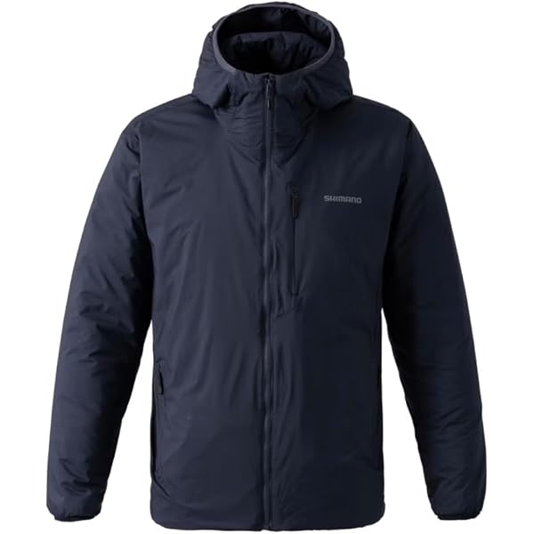 Amazon | [シマノ] 23 オプティマルジャケットフーディ ネイビー WJ