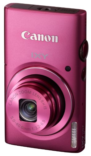 Canon Digital Camera IXY110F-PK 16-megapixel 8x optical zoom Pink